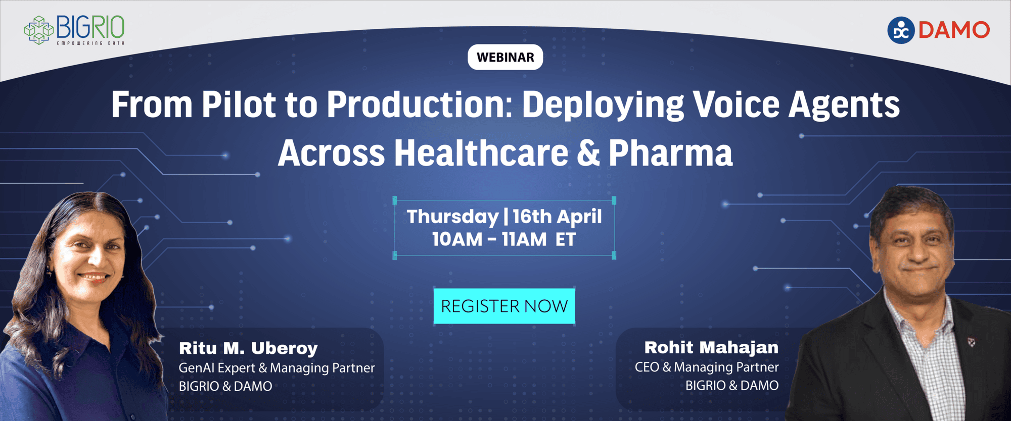 From Pilot to Production: Deploying Voice Agents Across Healthcare & Pharma