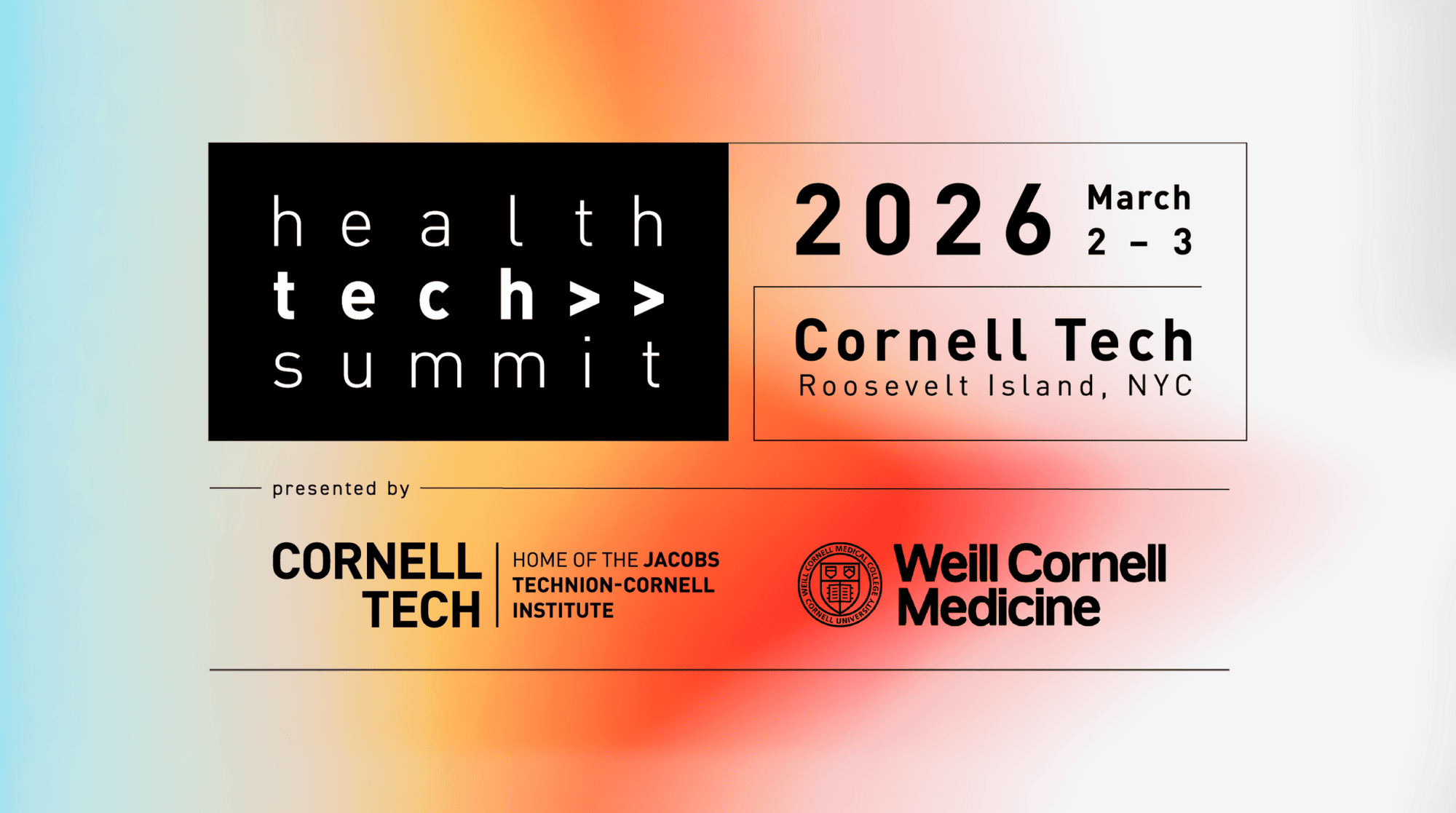 Reflections from Cornell Tech’s Health Tech Summit: Where Health AI ...